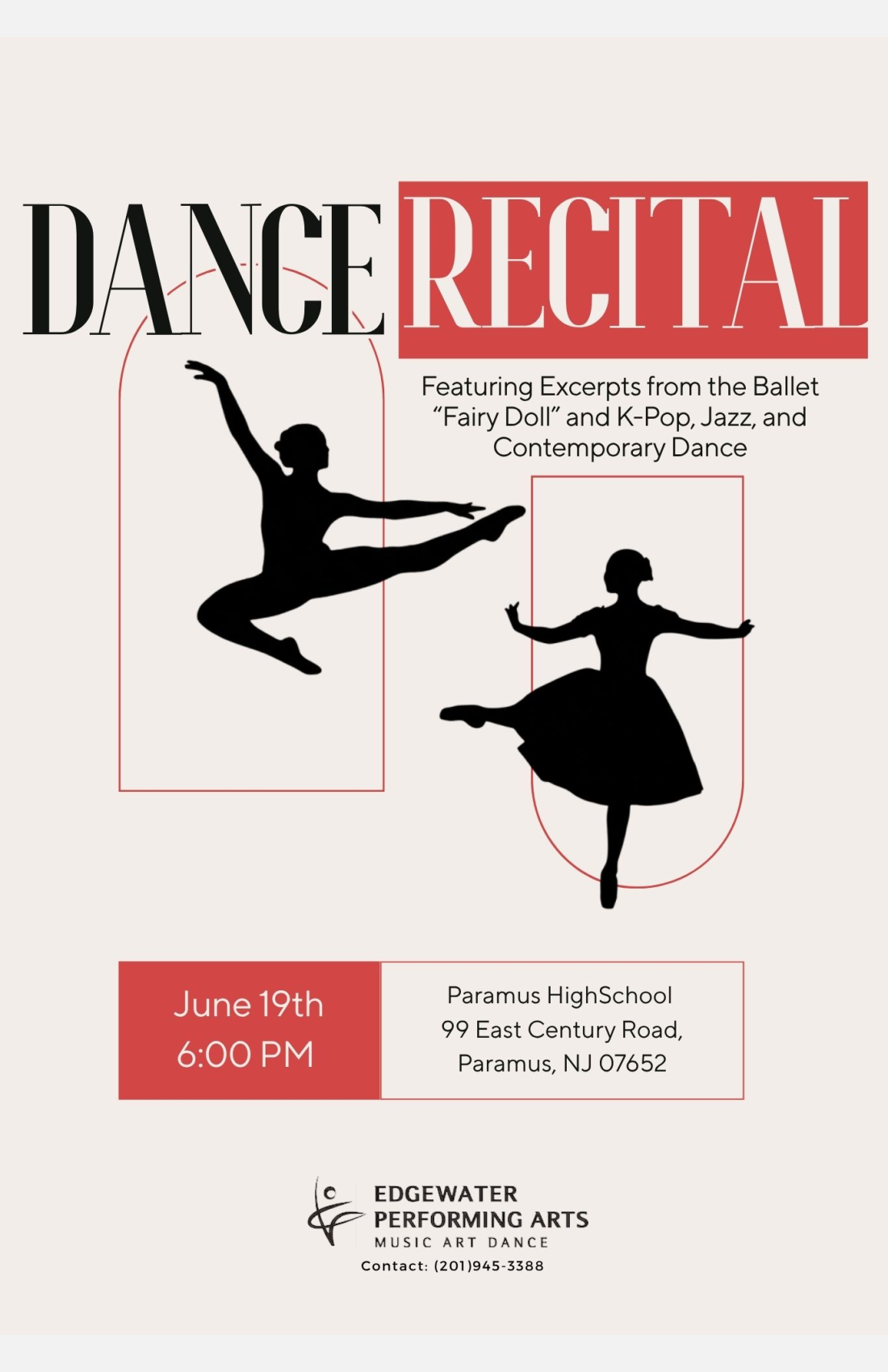 Edgewater Dance Recital 2026