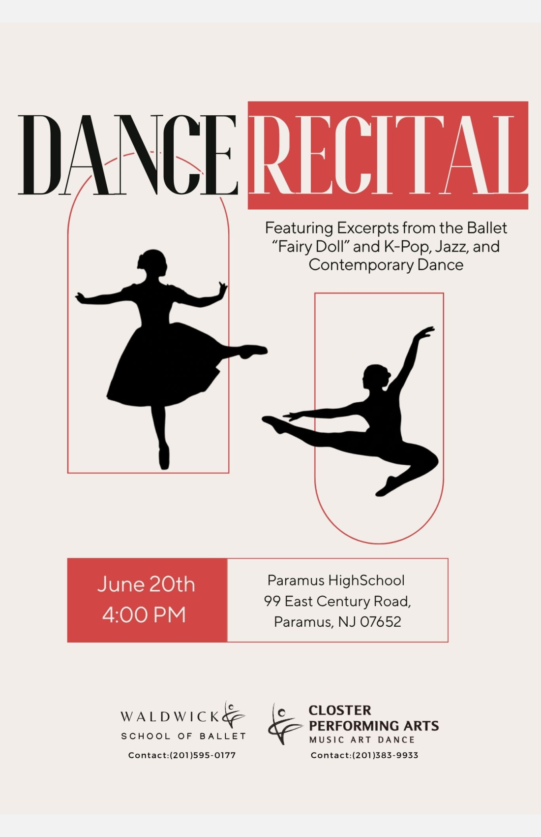Closter & Waldwick Dance Recital 2026