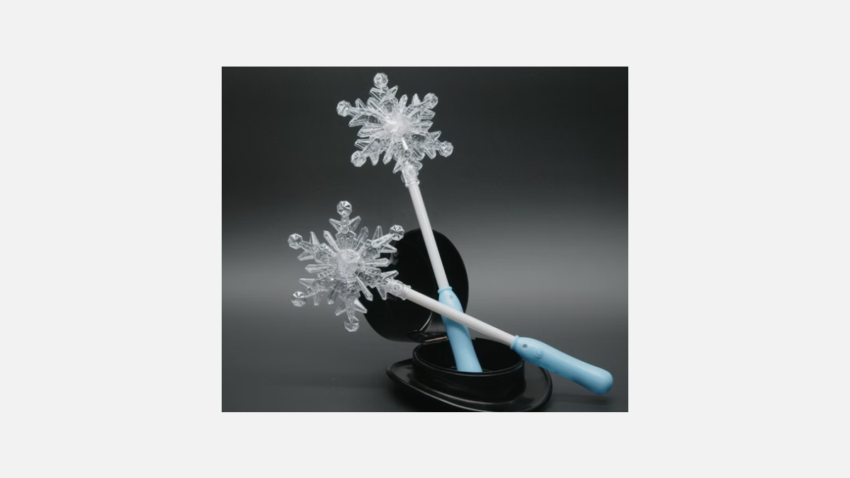 "Frozen" Snowflake Wand