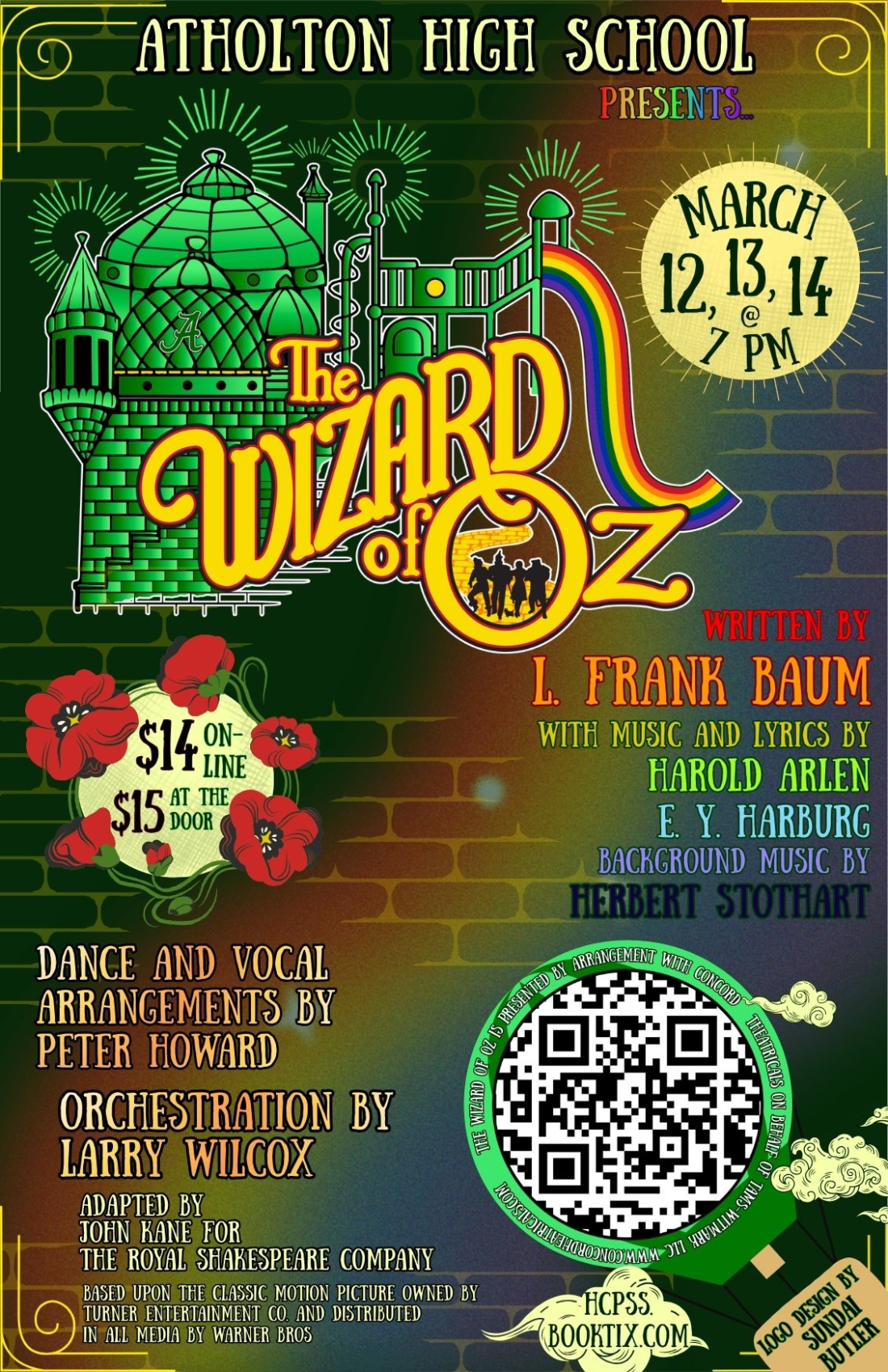 Atholton High School Presents 'The Wizard of Oz'!
