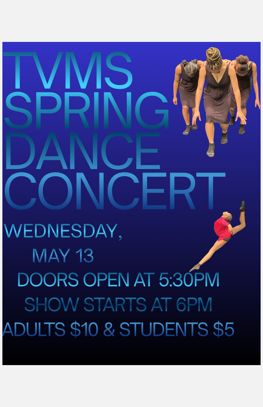 TVMS Spring Dance Concert