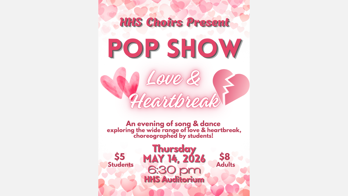 Harlandale High School Choir Presents : Pop Show! Love & Heartbreak