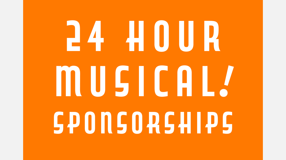 24 Hour Musical Sponsorships