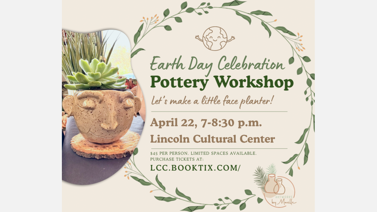 Earth Day Hand Built Pottery Project