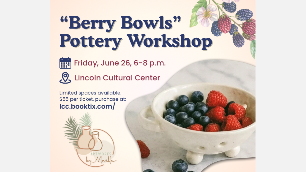 "Berry Bowl" Hand Built Pottery Class