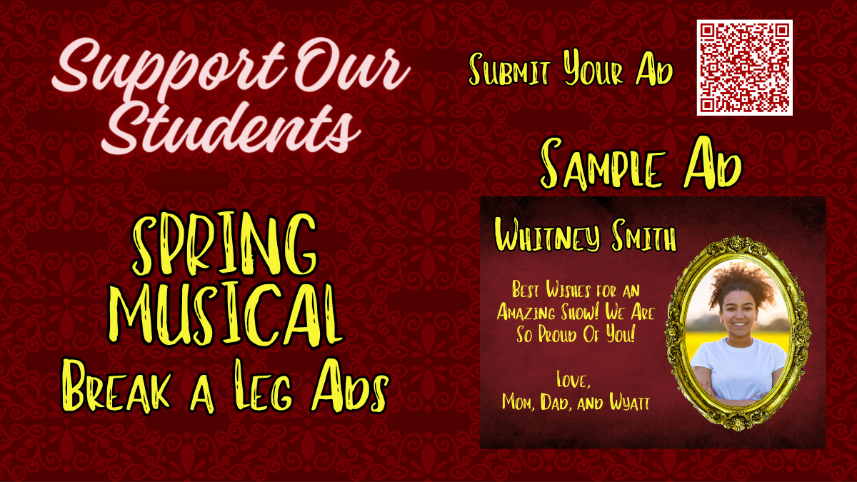 Addams Break a Leg Ads