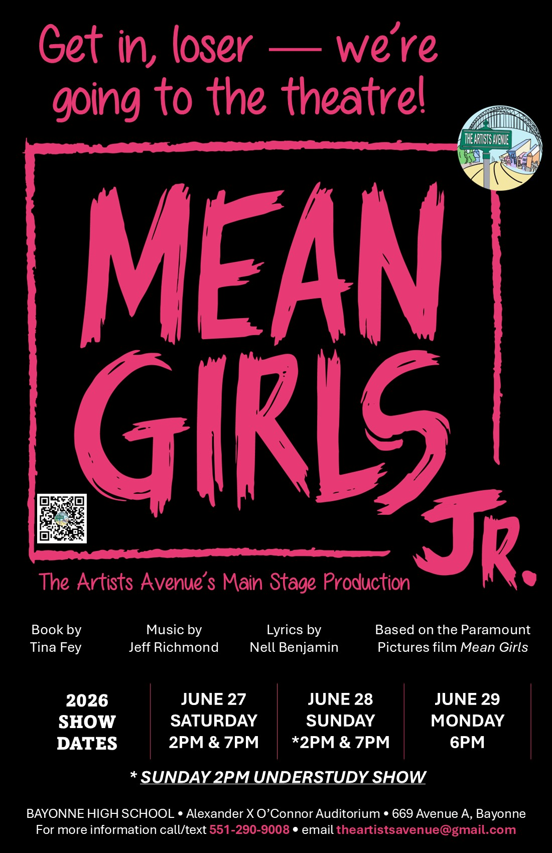 The Artists Avenue Presents: Mean Girls Jr