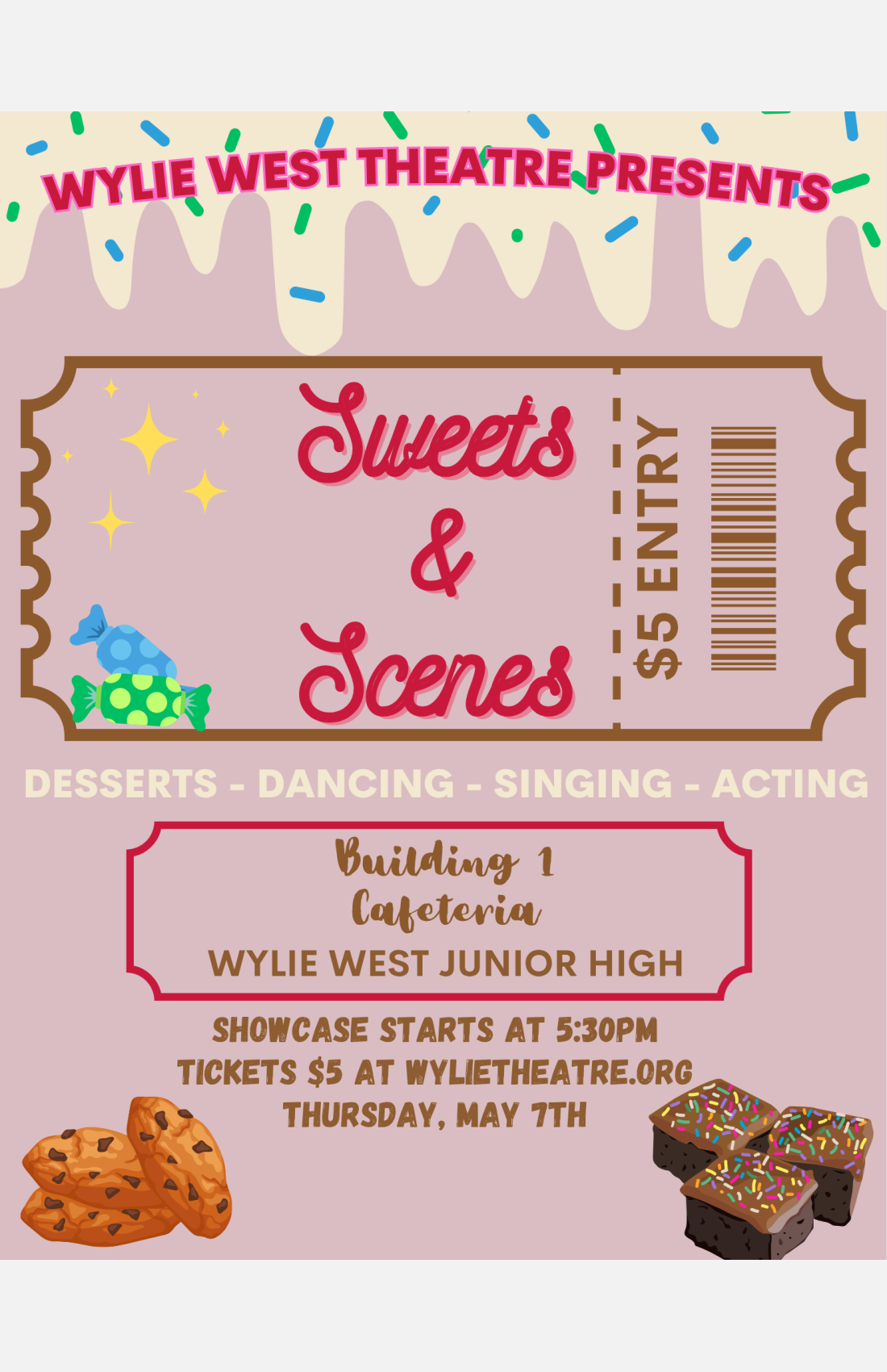 Wylie West Jr High presents: Sweets & Scenes