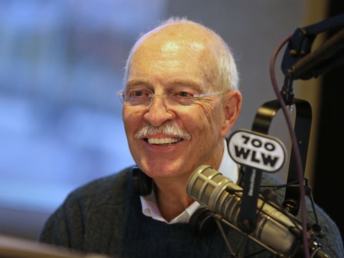 Jim on his last day at WLW