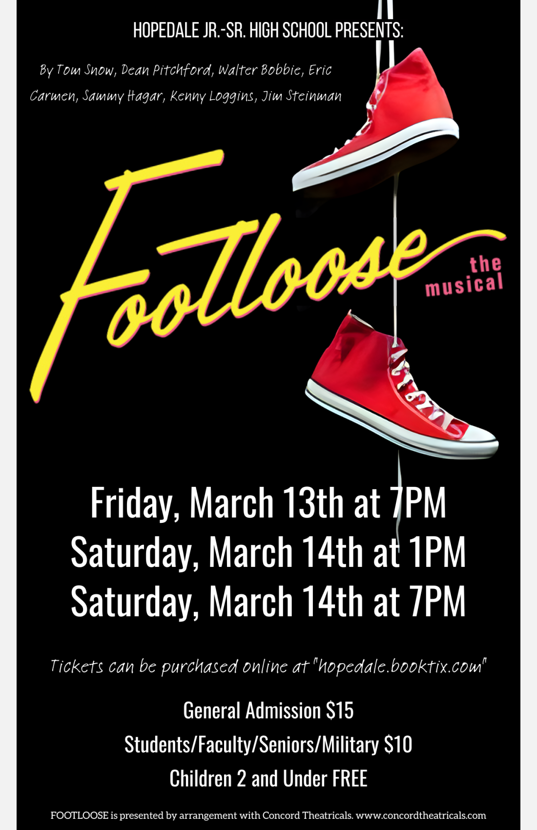 FOOTLOOSE the Musical