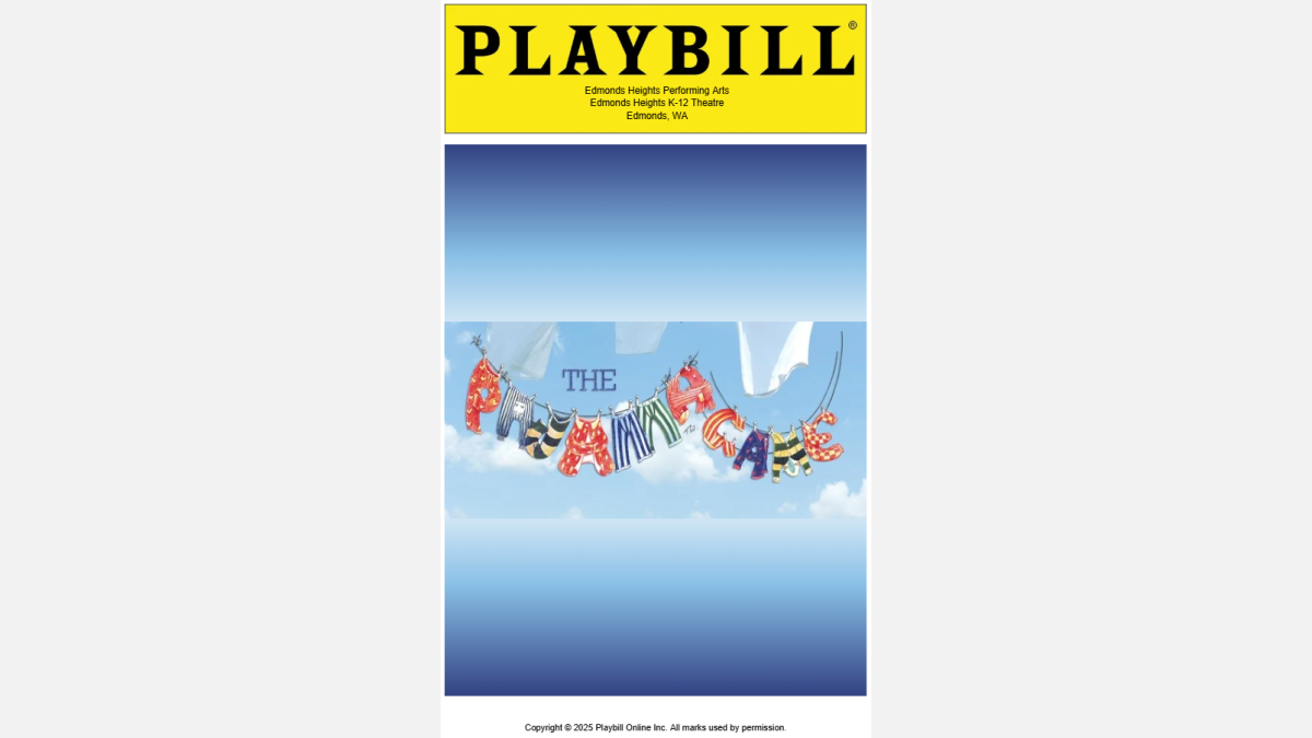 Souvenir Playbill for Pajama Game
