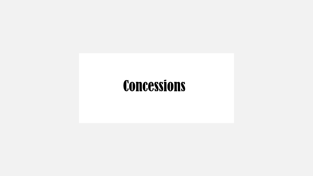 Concessions - State One-Act Play
