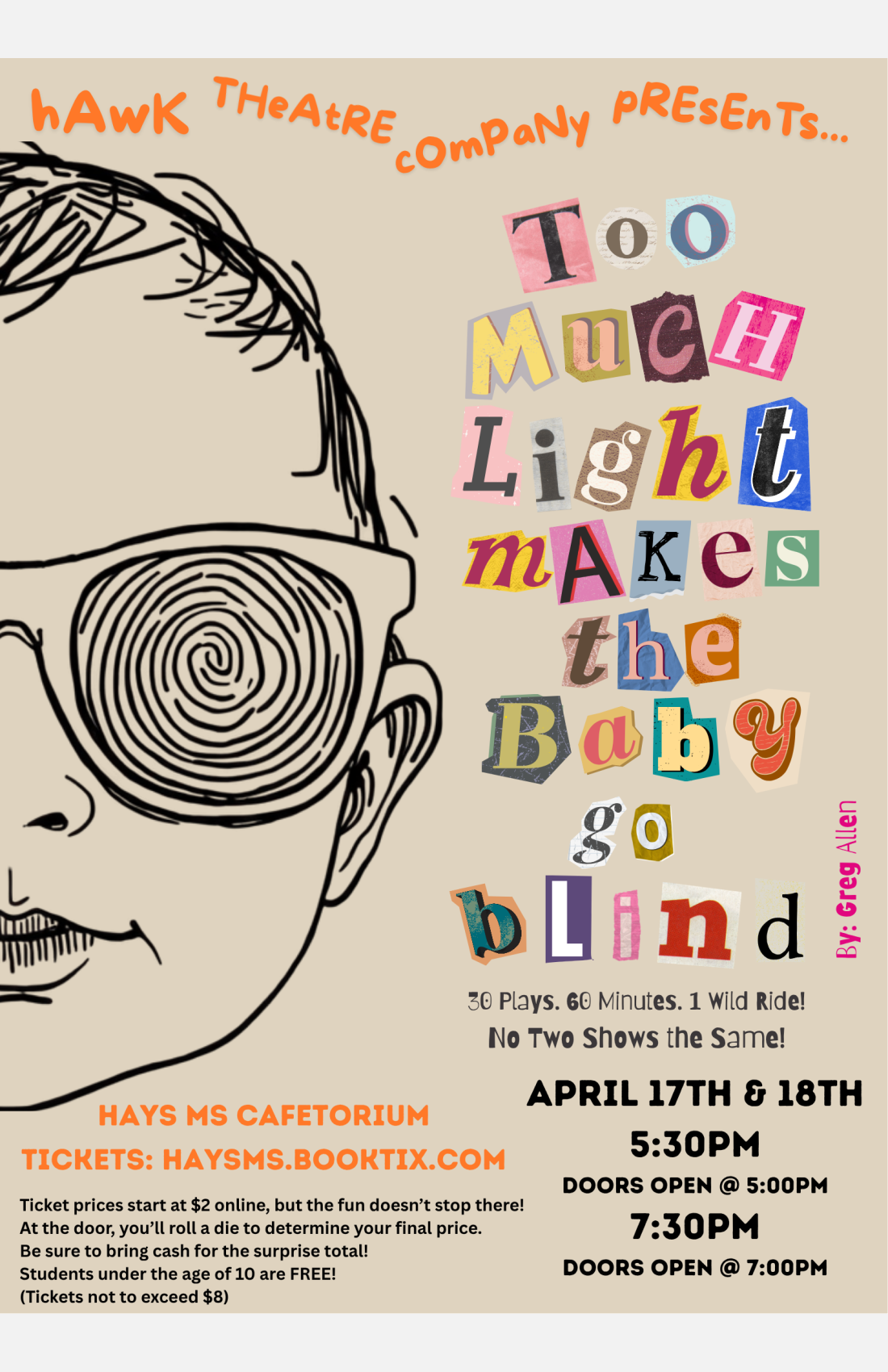 Too Much Light Makes the Baby Go Blind