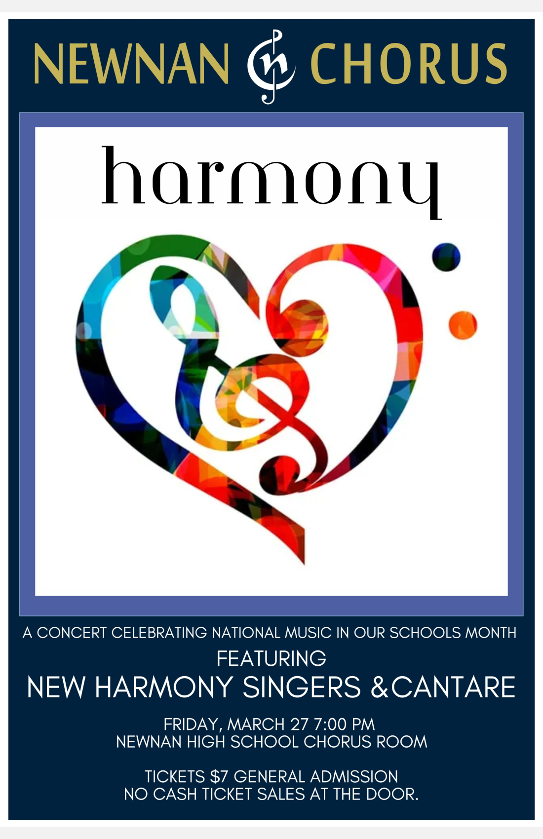 New Harmony Singers & Cantare MIOSM Concert 2026