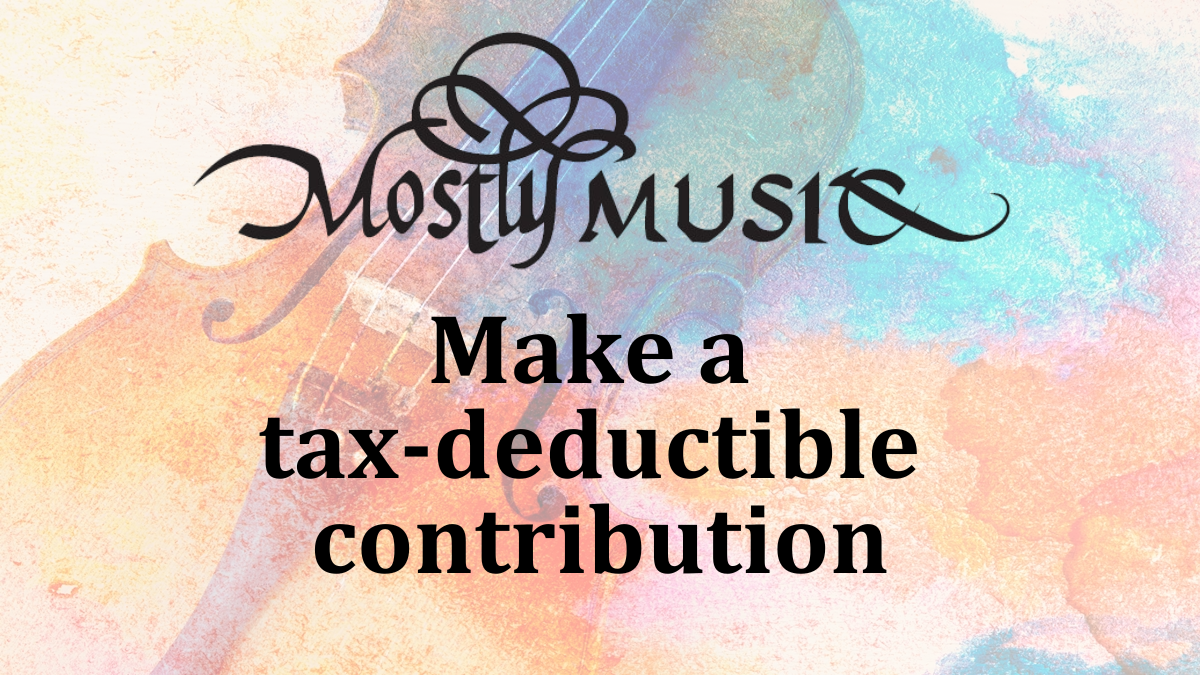 2026-2027 Mostly Music Contribution