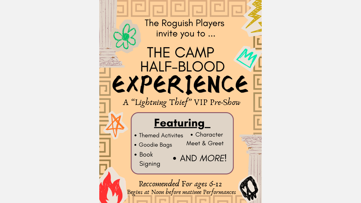 THE CAMP HALF BLOOD EXPERIENCE - VIP TICKET