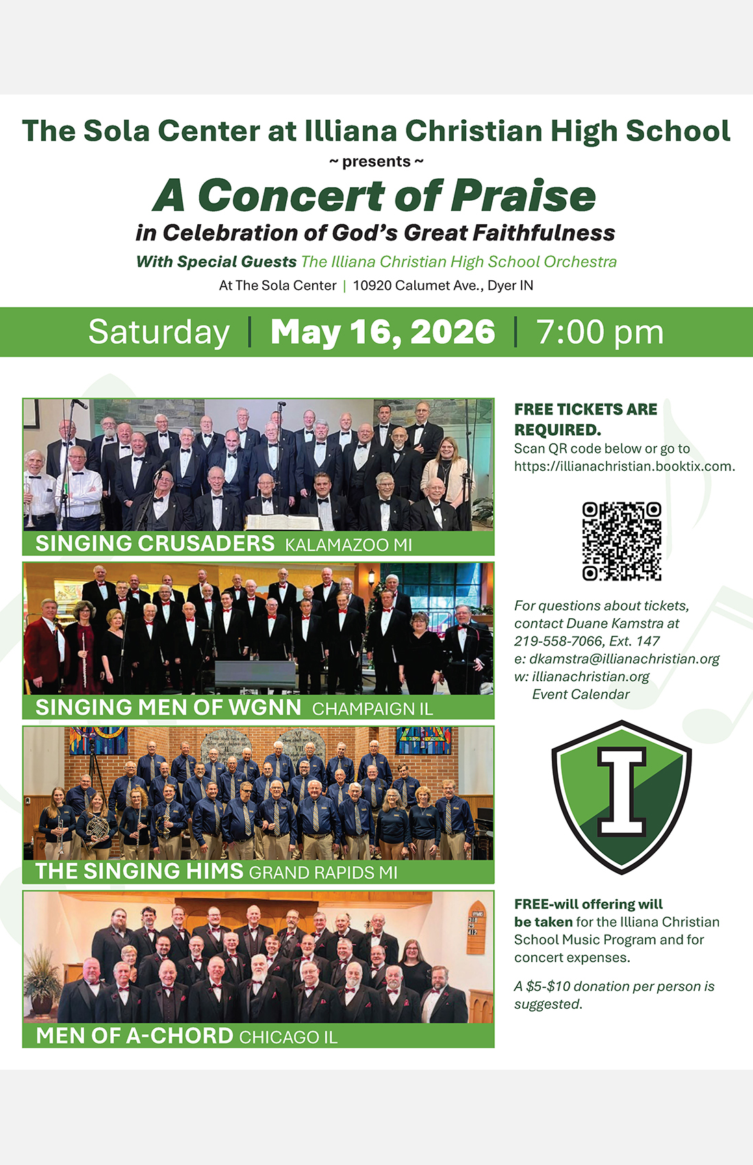 Concert of Praise: In Celebration of God's Great Faithfulness