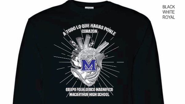 Mac Folklorico Long Sleeve Tee