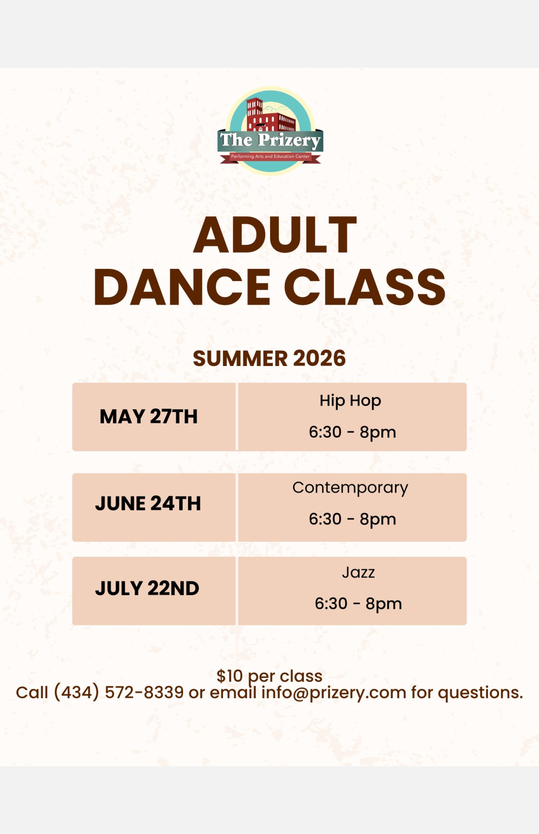 Adult Dance Class