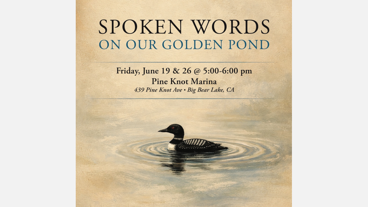 Spoken Words on Our Golden Pond Boat Cruise