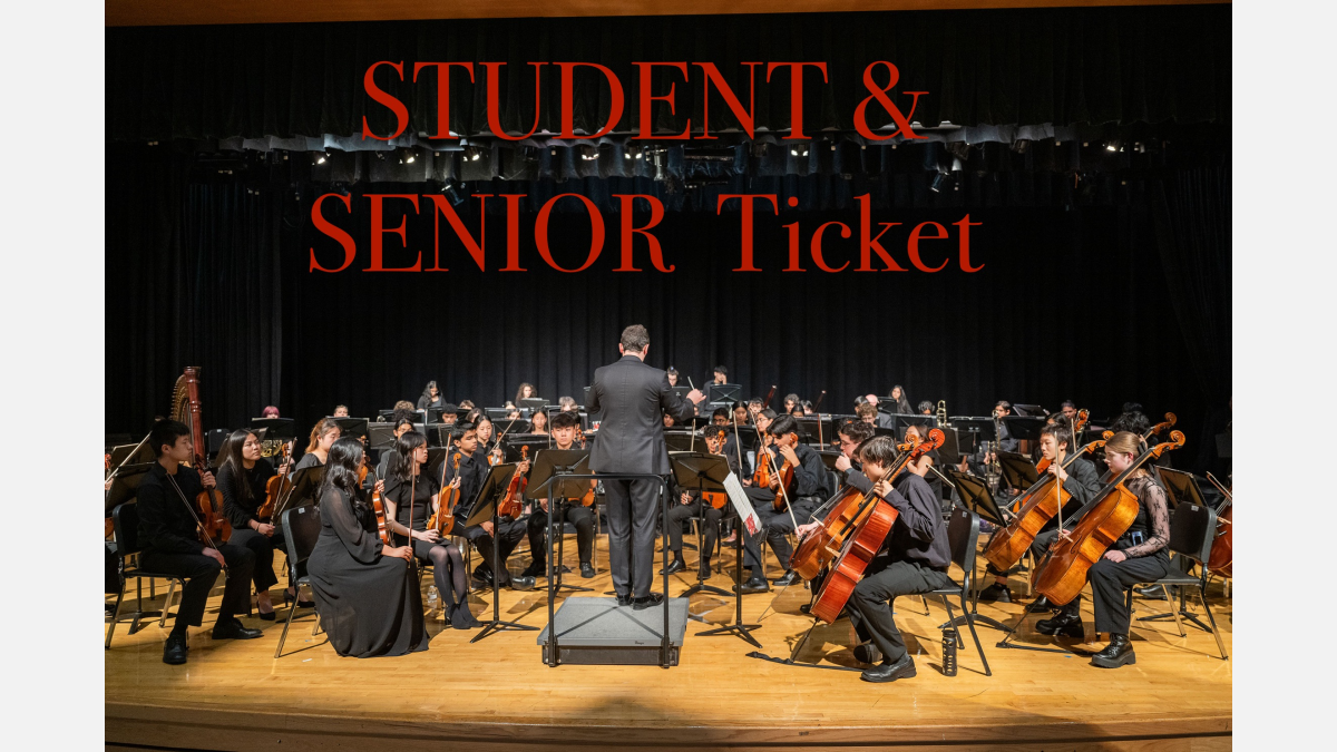 Both Spring Large Ensemble Concerts 2026 - STUDENT/SENIOR TICKET