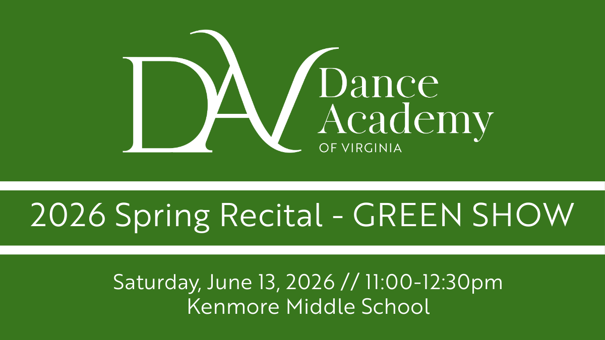 DAV's Spring Recital GREEN SHOW