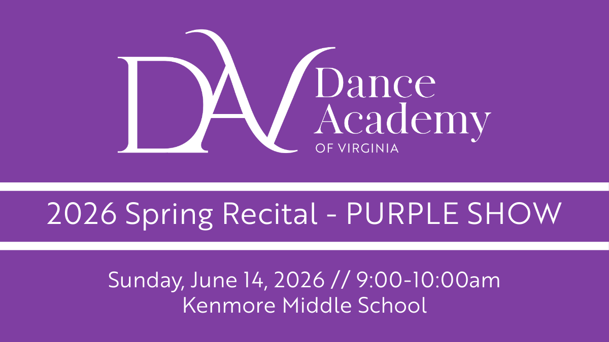DAV's Spring Recital PURPLE SHOW
