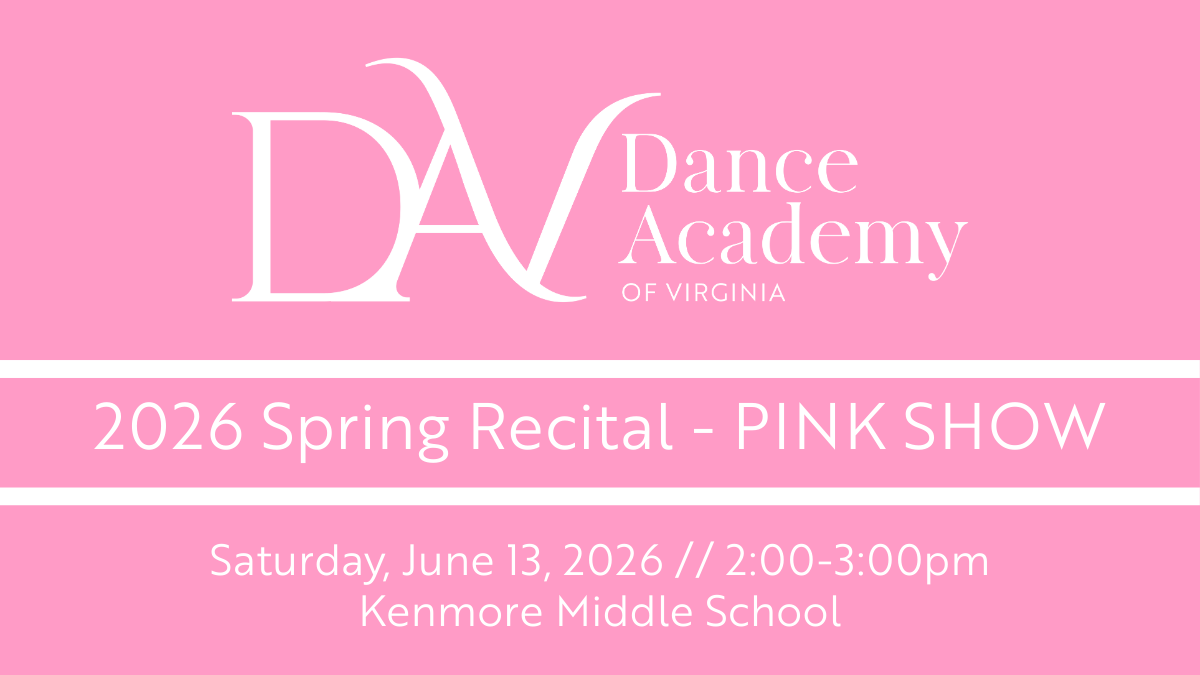 DAV's Spring Recital PINK SHOW