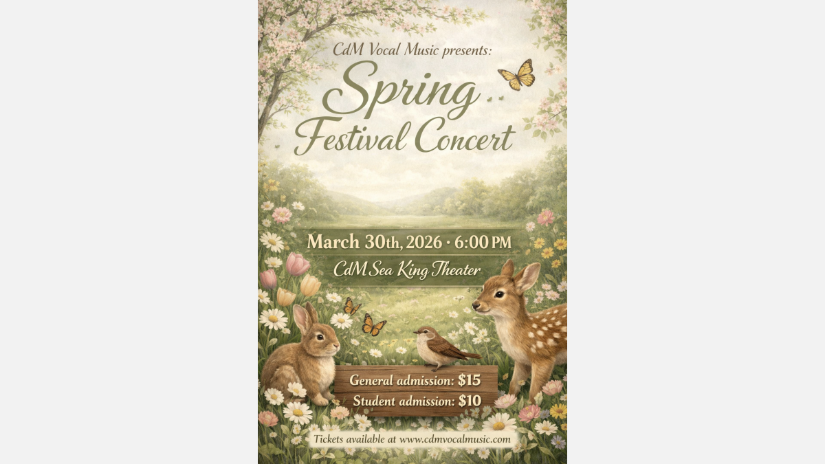 CdM Vocal Music Presents: Spring Festival Concert