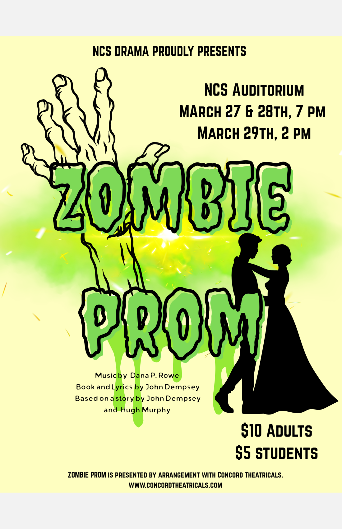 Northville Central Drama Presents Zombie Prom