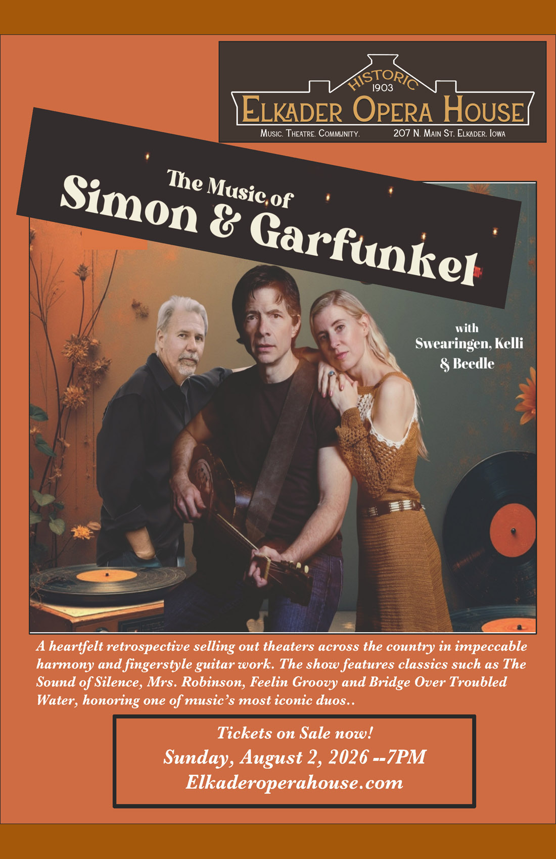 Music Of Simon & Garfunkle with Swearingen, Kelli & Beedle