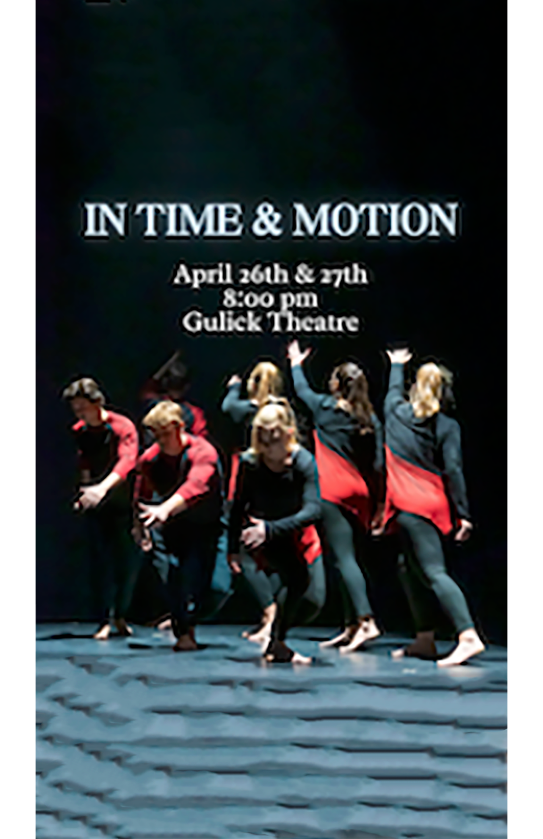 In Time and Motion Spring Dance Concert