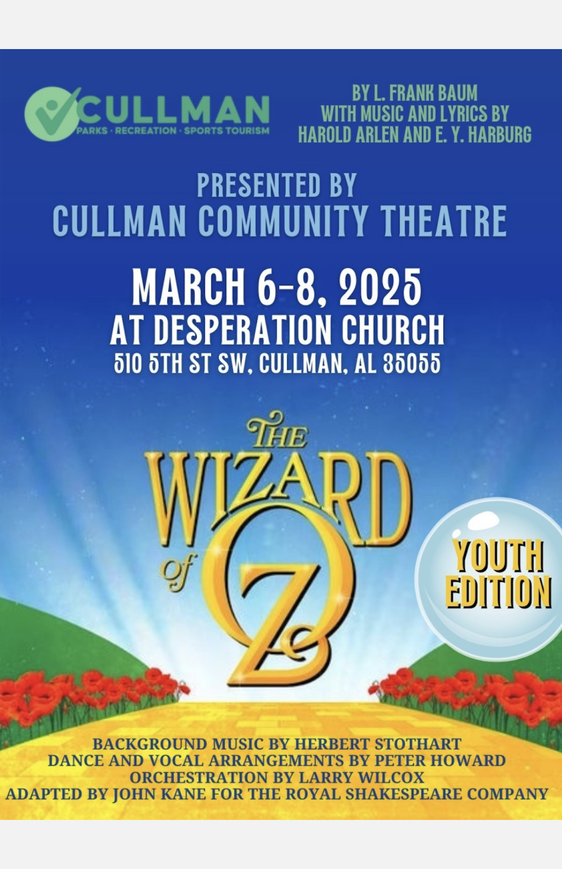 The Wizard of Oz - Youth Edition