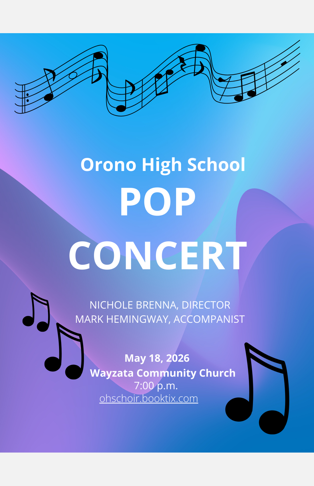Orono High School Pop Concert