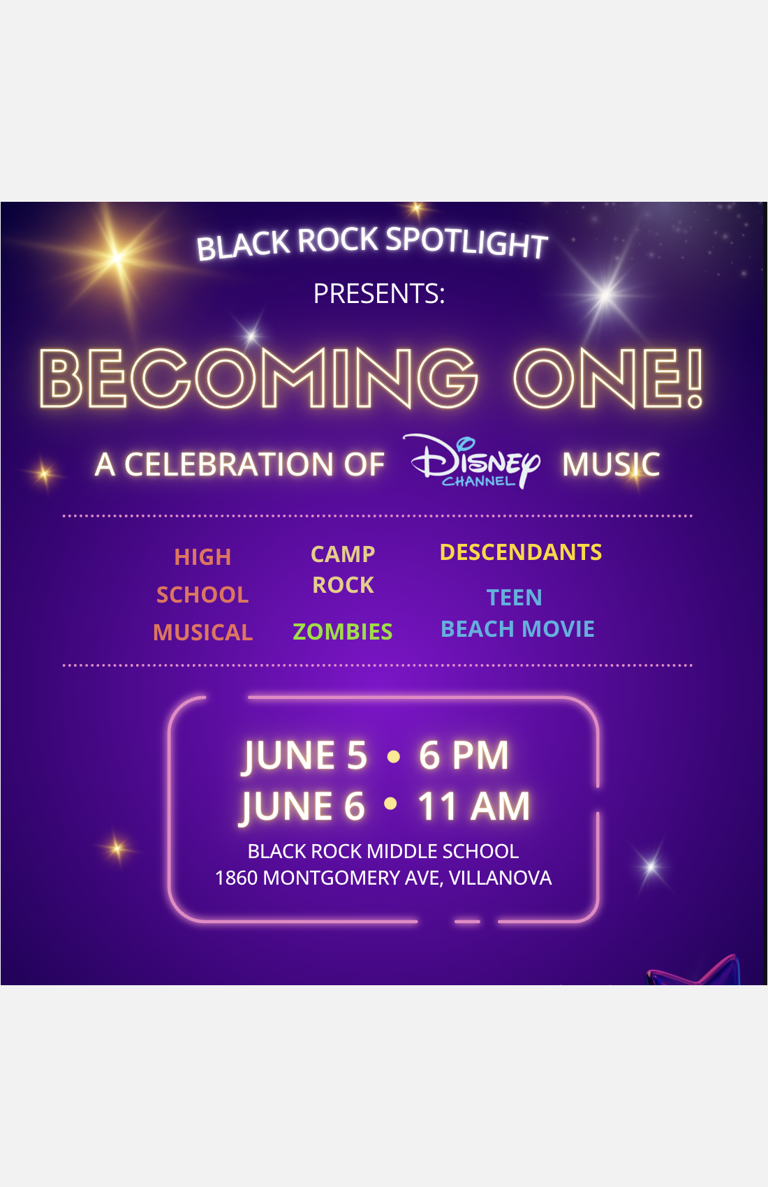 Becoming One!  A Celebration of Disney Channel Music