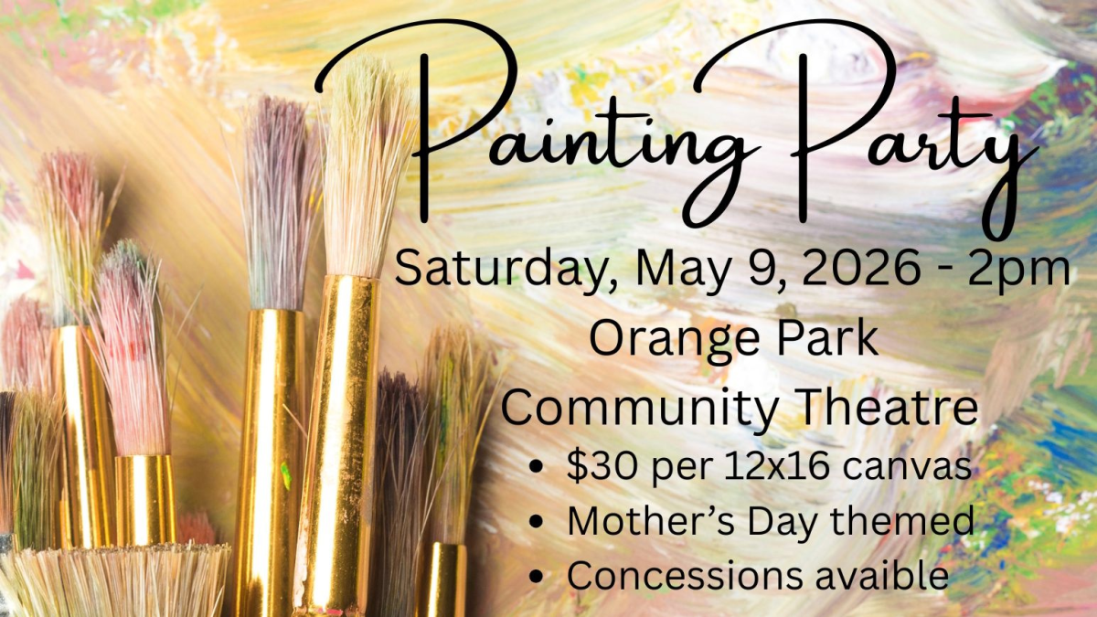 Painting Party Saturday May 9 - 2pm