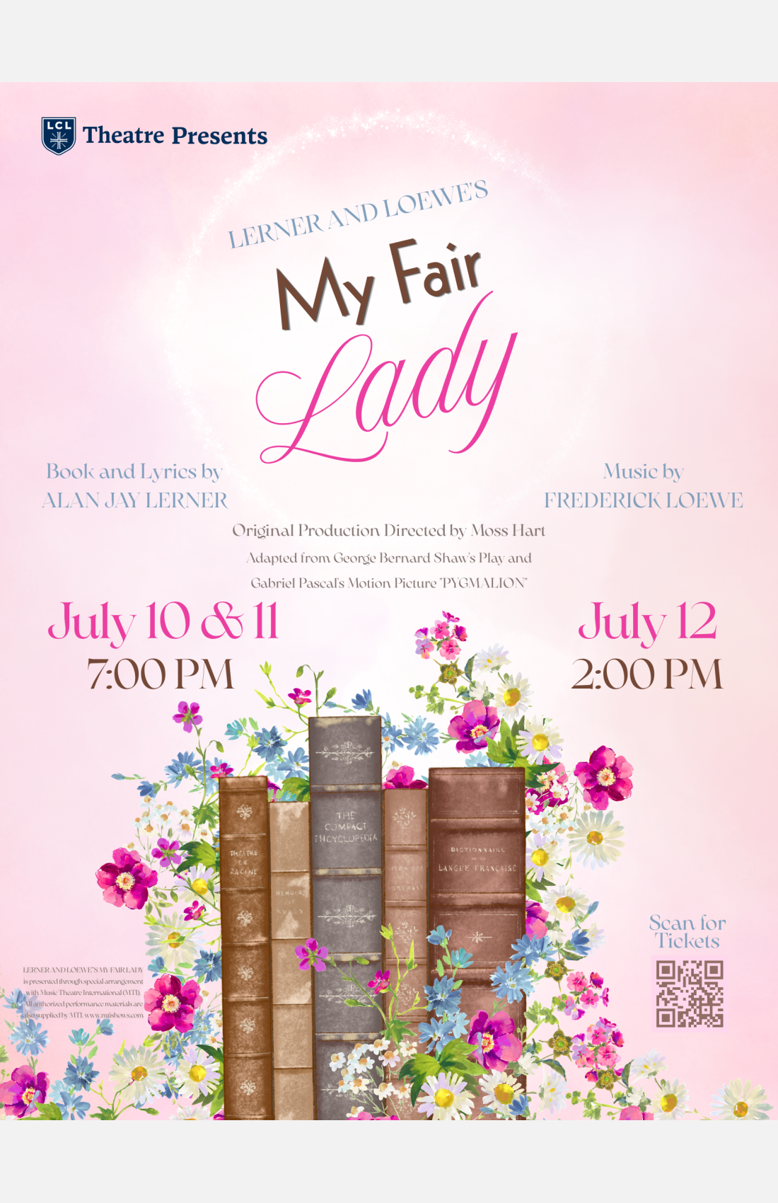 Lerner and Loewe's My Fair Lady