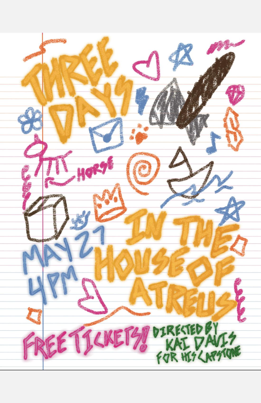 Three Days at the House of Atreus by Kai Davis