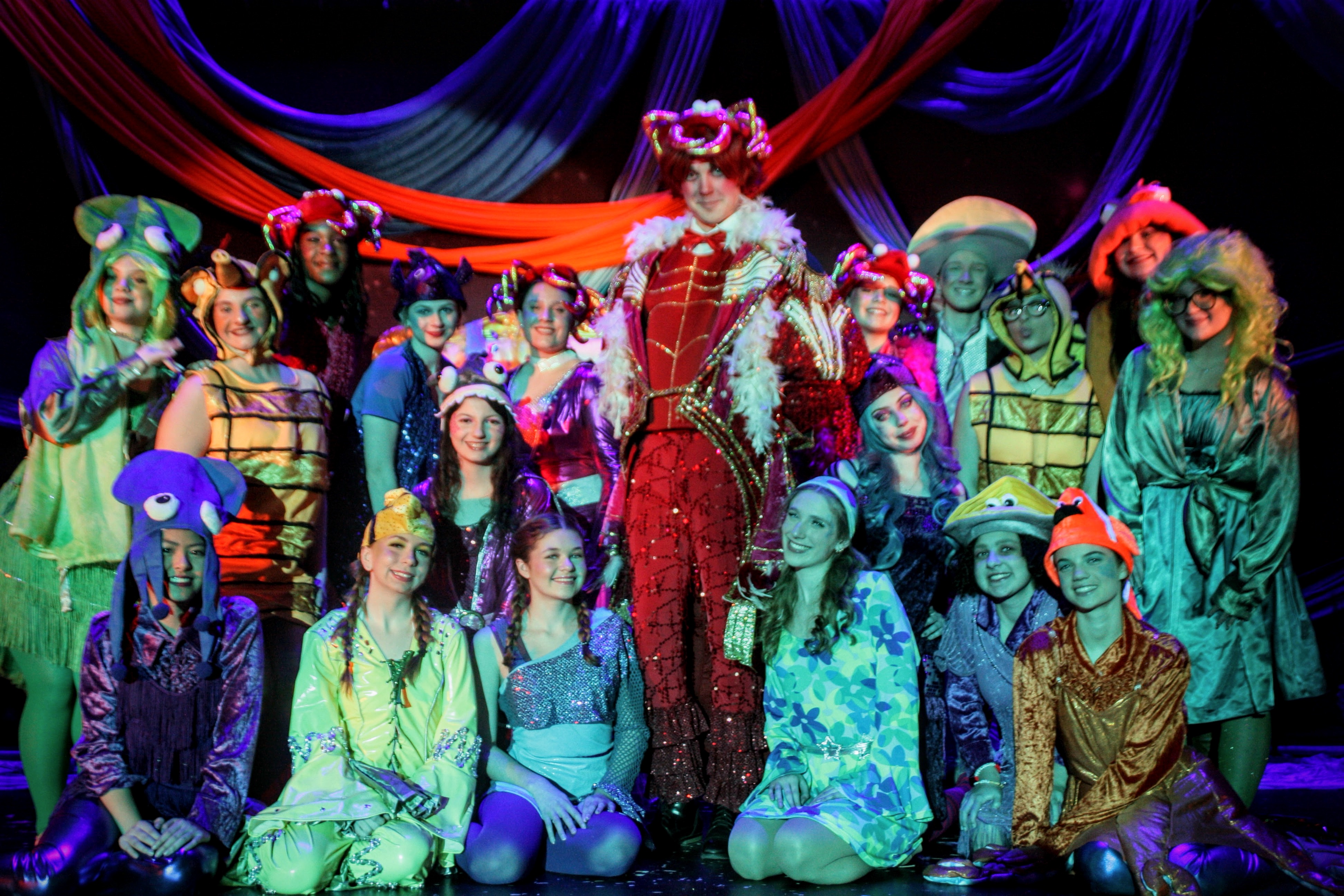 The cast of The Little Mermaid!