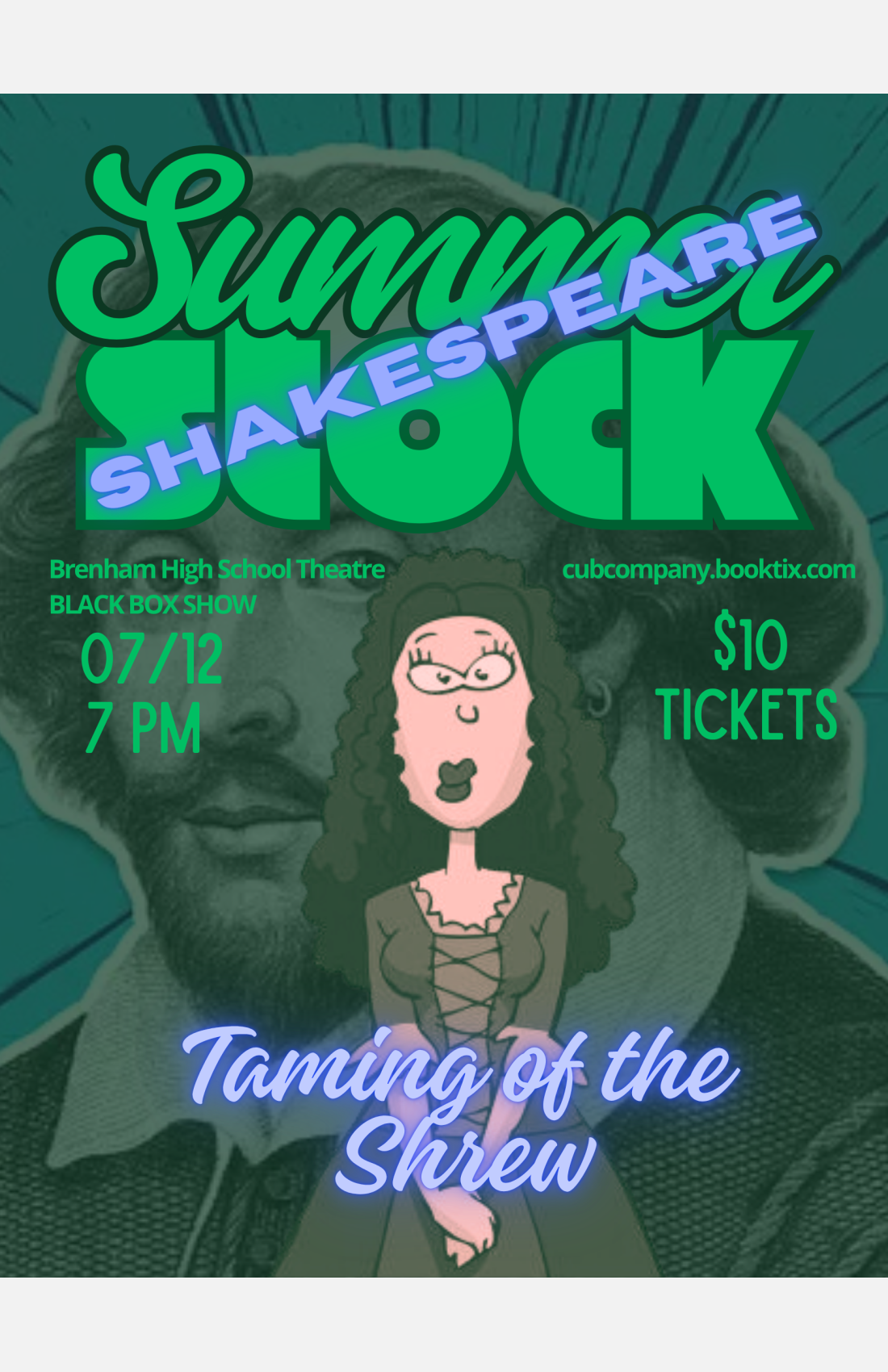 Summer Stock Shakespeare Fundraiser Show