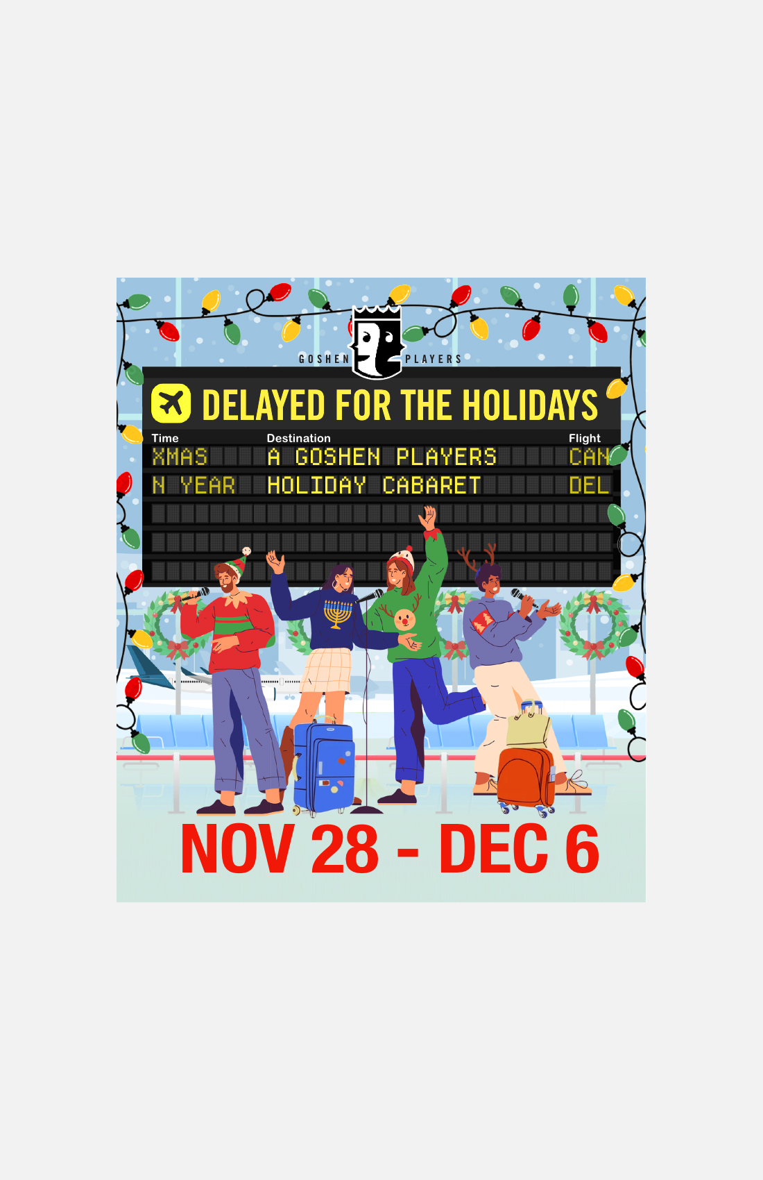 Delayed for the Holidays