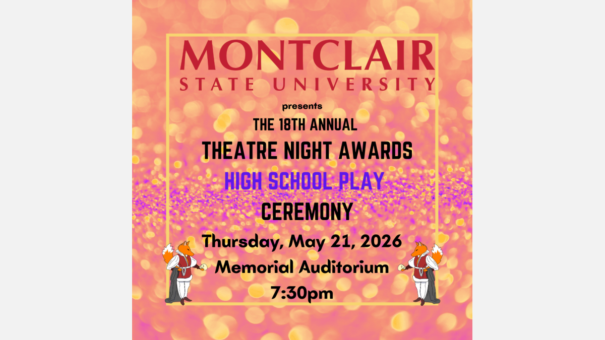 2026 Montclair State University's Foxy Awards - High School PLAY Ceremony