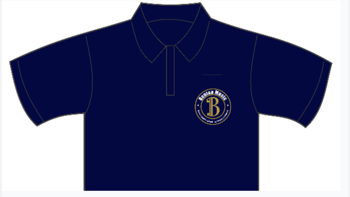 BENTON MUSIC POLO - OFFICIAL PERFORMANCE ATTIRE