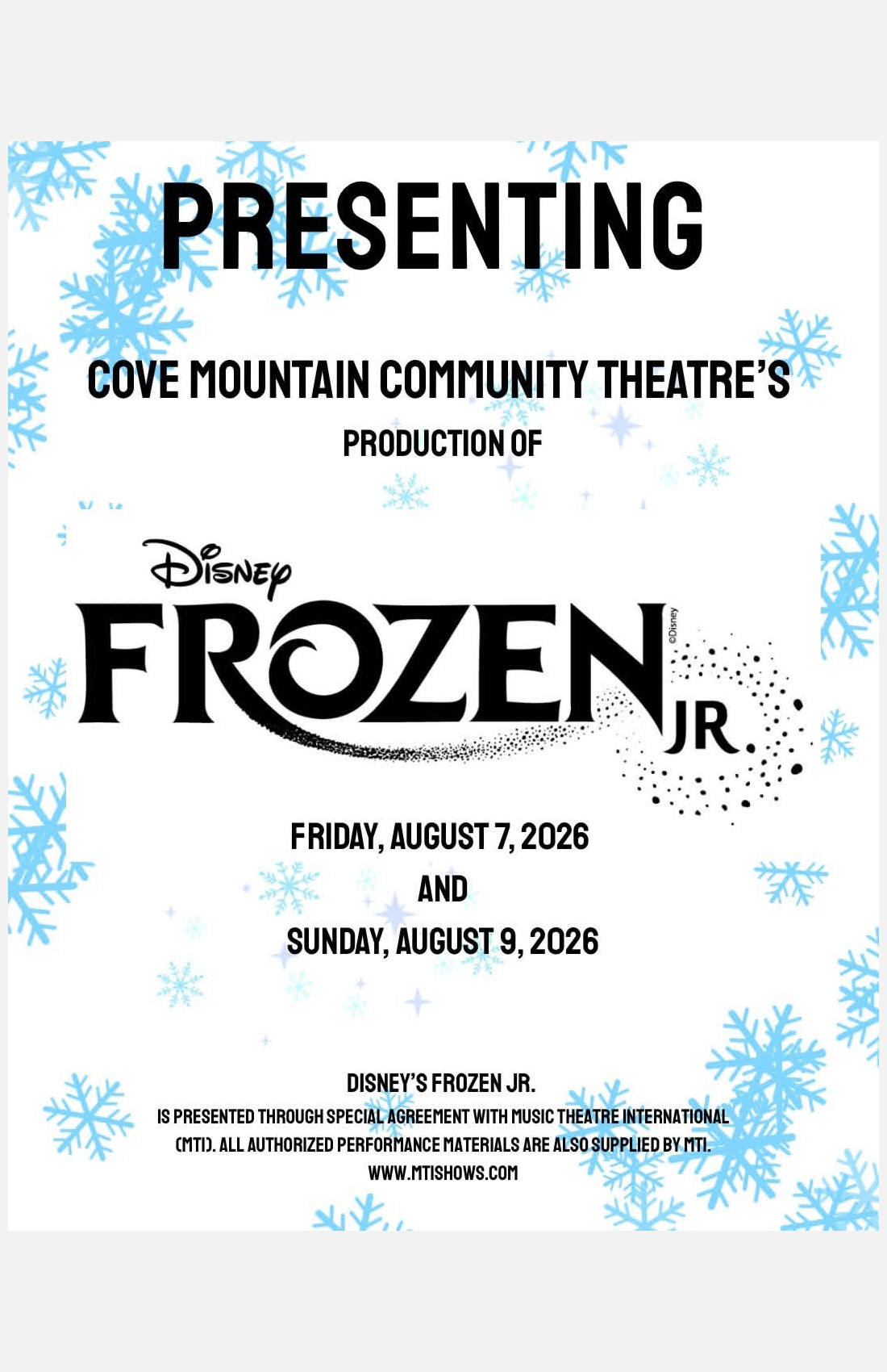 Disney's Frozen Jr.