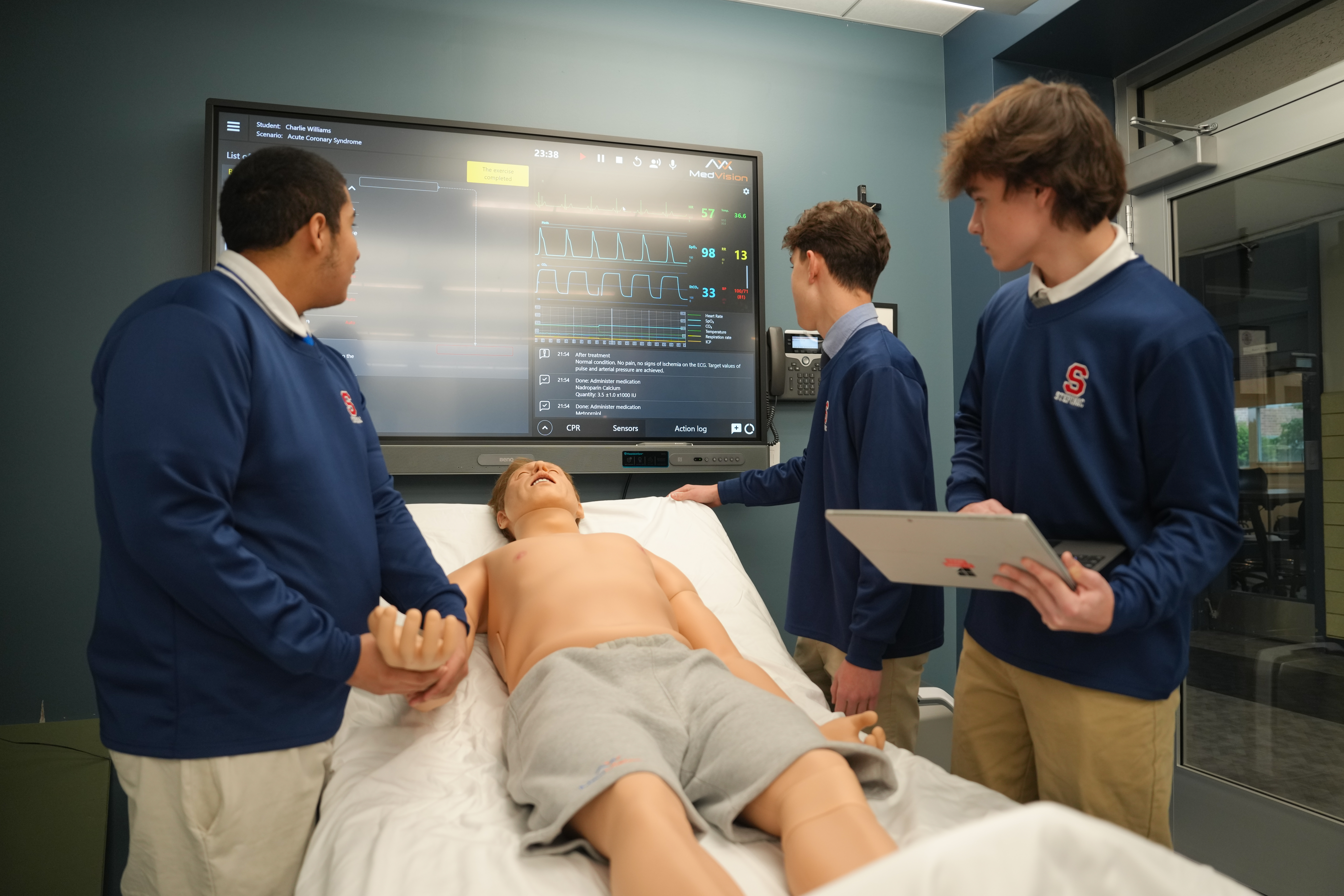 Health Sciences Labs with Patient Simulator