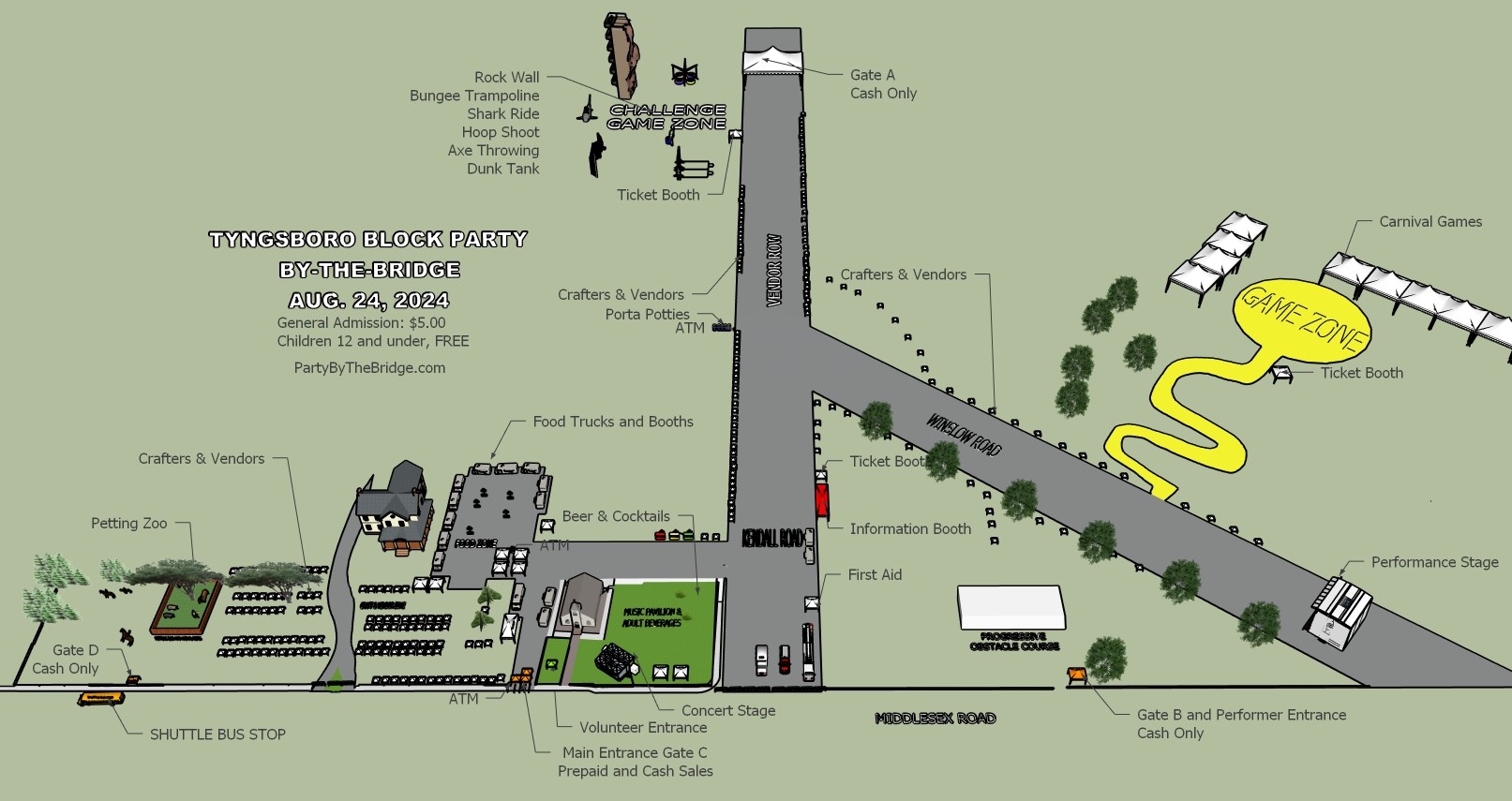 Party Grounds Map