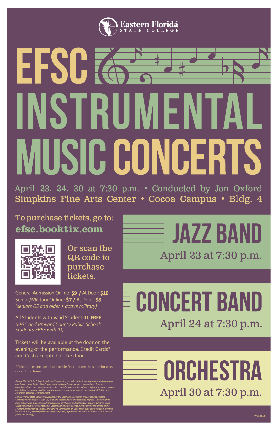 EFSC Jazz Band Spring Concert