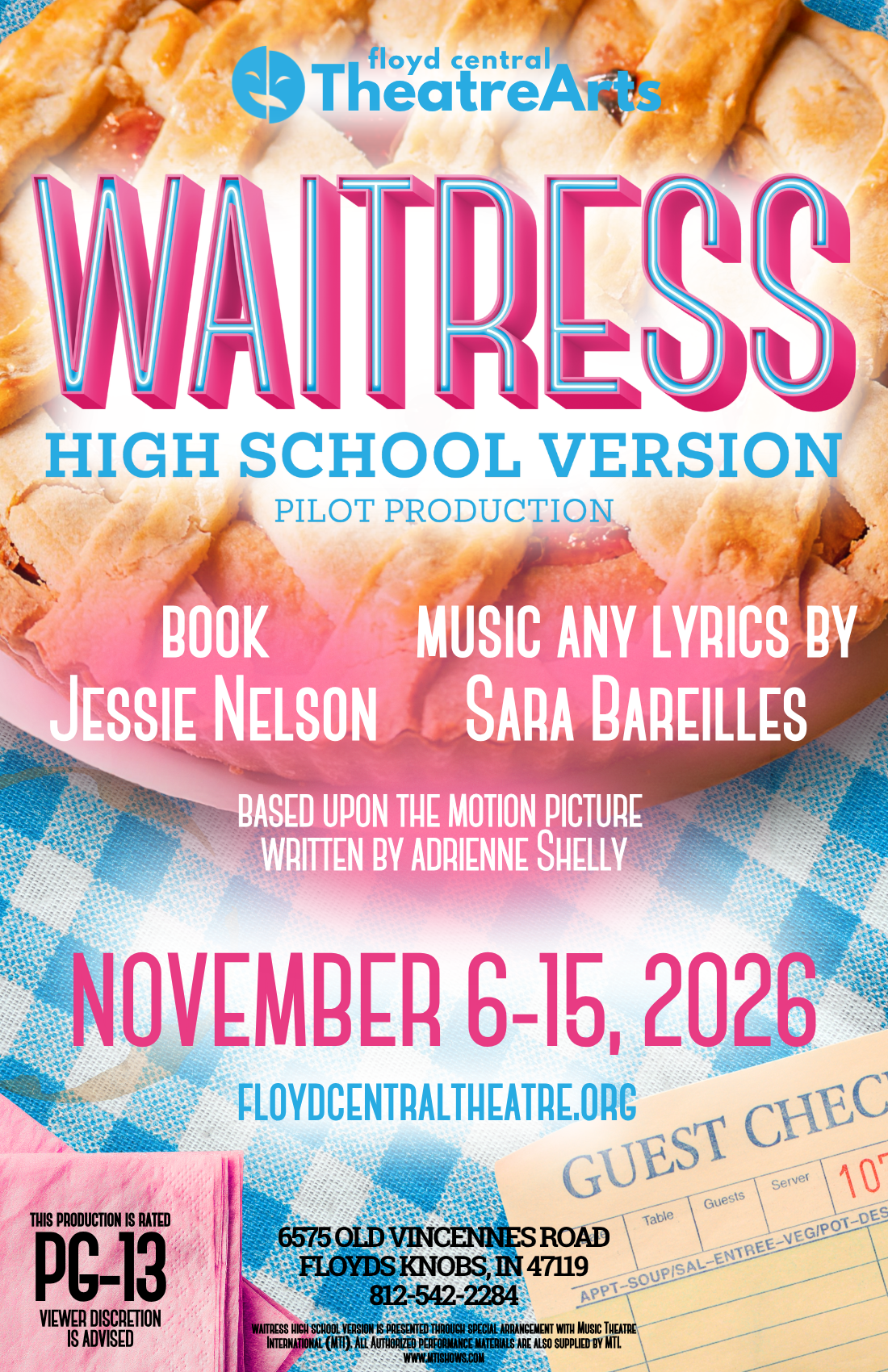 Waitress: High School Version