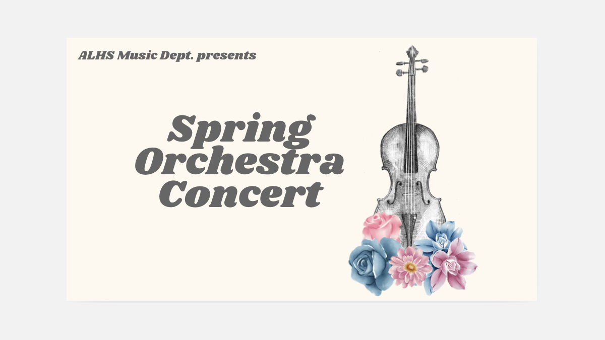 Spring Orchestra Concert.