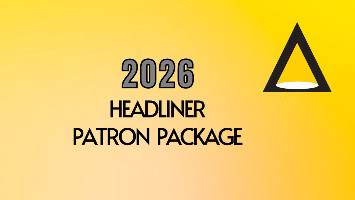 3 tickets - 2026 Headliner Patron Package